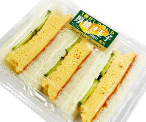厚焼たまごのBOXサンド